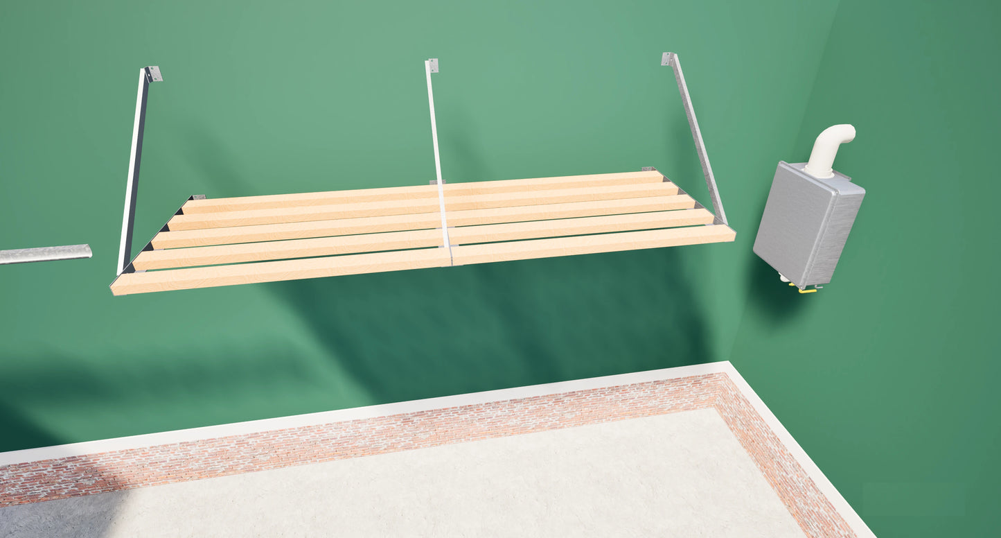 Large Garage Storage Shelf | 34-inch depth
