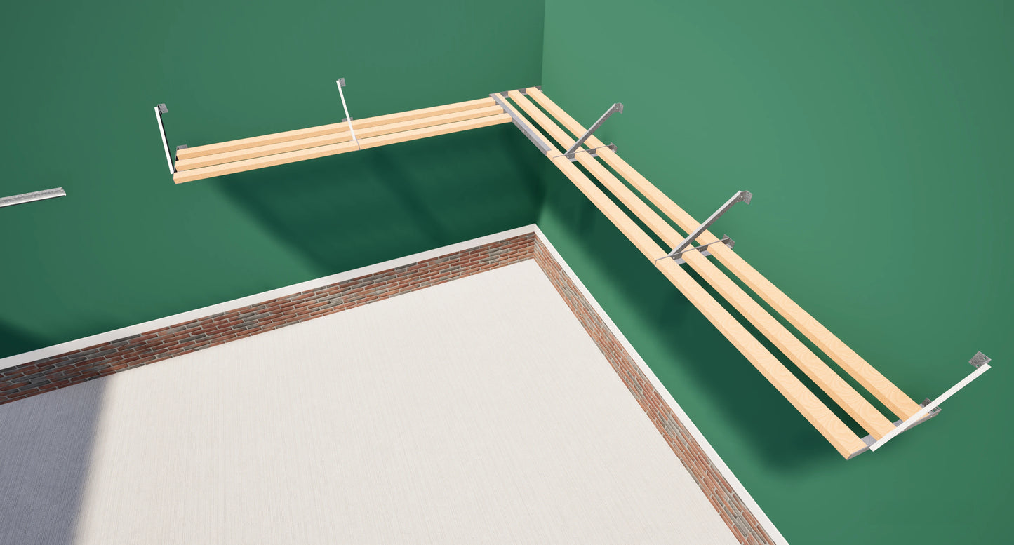 Top Tier Shelving garage storage is available for garage corner shelving.