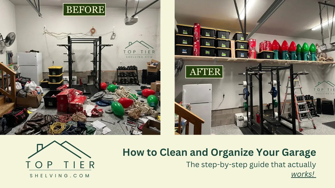 How to clean and organize your garage step by step guide