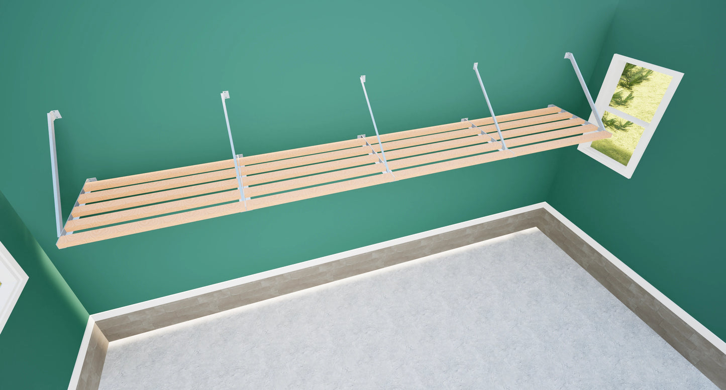Top Tier Shelving Company Large Garage Storage Shelf 16 feet