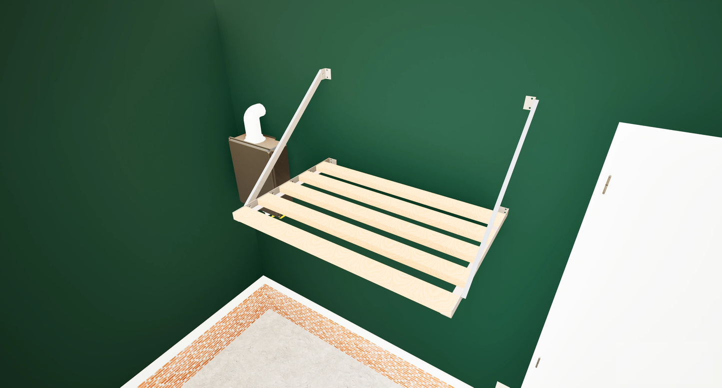 Top Tier Large Shelf used in a garage