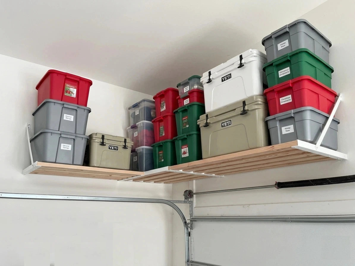 Minnesota Rochester and southeast garage storage shelving installed by space concepts